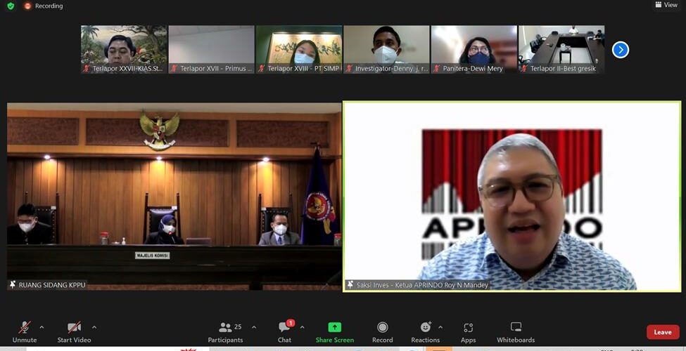 KPPU Periksa APRINDO sebagai Saksi dalam Kasus Minyak Goreng